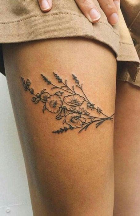 side thigh tattoos for females|cute thigh tattoos for females.